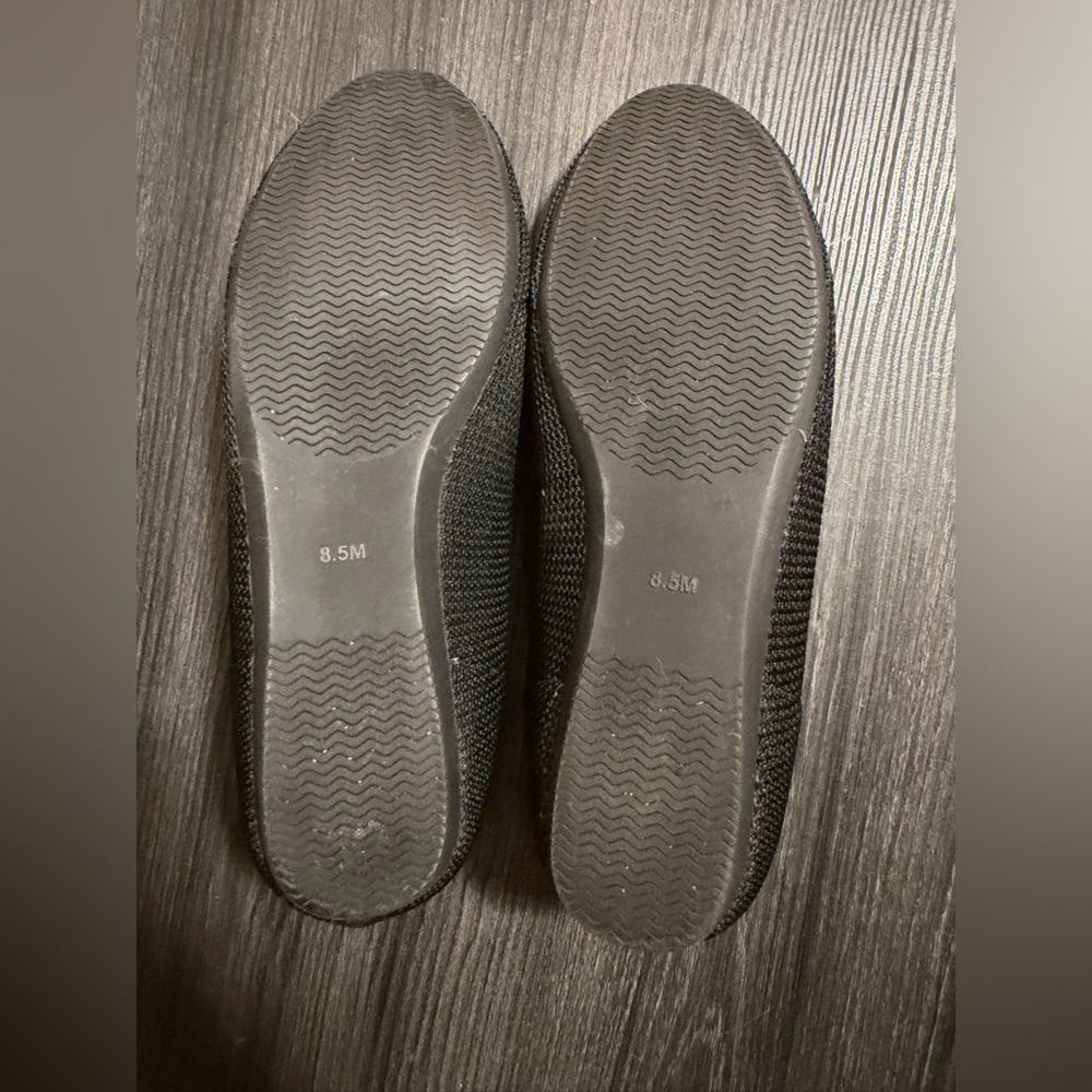 Cushionaire Black Slip-On Shoes - Picture 2 of 3